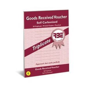 Picture of A5 Goods Received Voucher Triplicate
