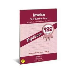 Picture of A5 Invoice Triplicate