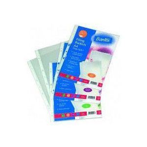 Picture of A4 PP 50 Micron Filing Pockets - Horizontal