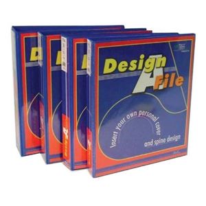 Picture of A4 4 D Ring 25mm Design-A-File
