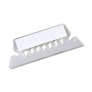 Picture of Clear Plastic Tabs with Inserts