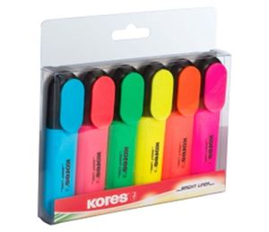 Picture of Kores Bright Liner Wallet of 6