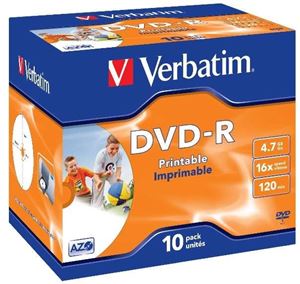 Picture of Verbatim DVD+16x Printable