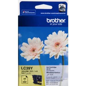 Picture of Brother LC-39 Yellow Ink Cartridge