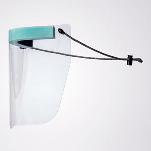 Picture of PET curved Medical visor Strap and elastic band